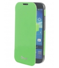 PU puzdro typu kniha MUVIT Fluosh pre Samsung Galaxy S4, zelené