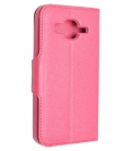 Puzdro typu kniha FIXED s gélovou vaničkou pre Samsung Galaxy Core Prime, G360, ružové