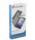 Puzdro typu kniha CellularLine Book Essential pre Samsung Galaxy A7 (2016), čierne