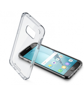 Zadný číry kryt s ochranným rámčekom CellularLine CLEAR DUO pre Samsung Galaxy A5 (2017)