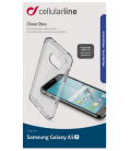 Zadný číry kryt s ochranným rámčekom CellularLine CLEAR DUO pre Samsung Galaxy A5 (2017)