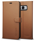 Púzdro Spigen Wallet S Samsung Galaxy S8 hnedé