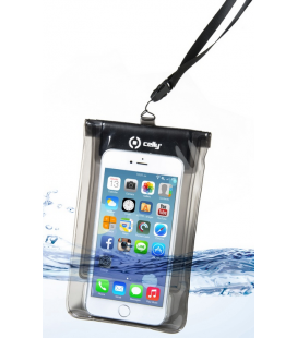 Univerzálne vodeodolné púzdro CELLY Splash Bag pre telefóny 5,7", čierne SPLASHBAGBK