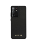 GUHCS21LIGLBK Guess Iridescent zadný kryt pre Samsung Galaxy S21 Ultra, čierna
